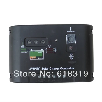 

10 pcs = a lot LED Charger 10A 12V24V Solar Panel Battery Solar Charge Montroller PV System Black