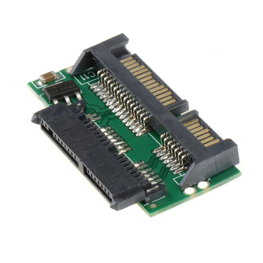Pro 1 8 Micro MSATA SSD до 7 + 15 2 5 дюймовый SATA адаптер плата адаптера|Компьютерные кабели и