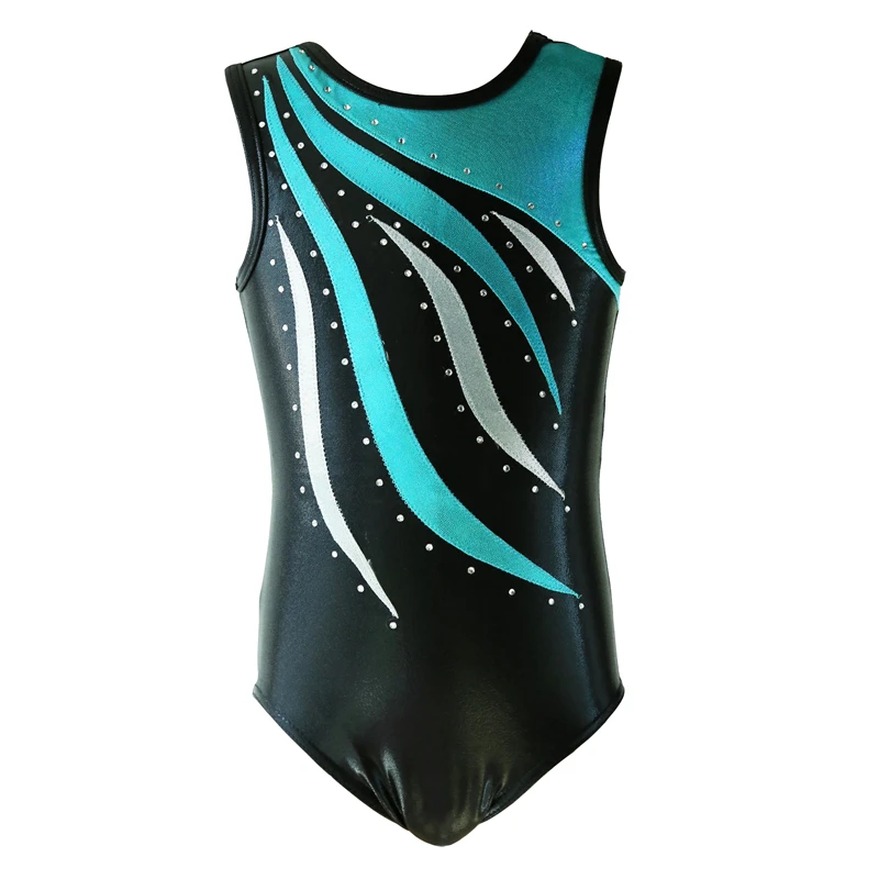 Buy NT15018 Rhinestone Sleeveless Gymnastic Leotards