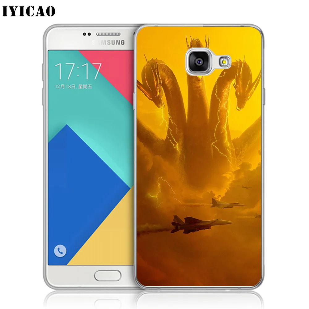 IYICAO Годзилла 2 фильм Мягкий силиконовый чехол для телефона samsung A10 A30 A40 A50 A70 M10 M20 M30