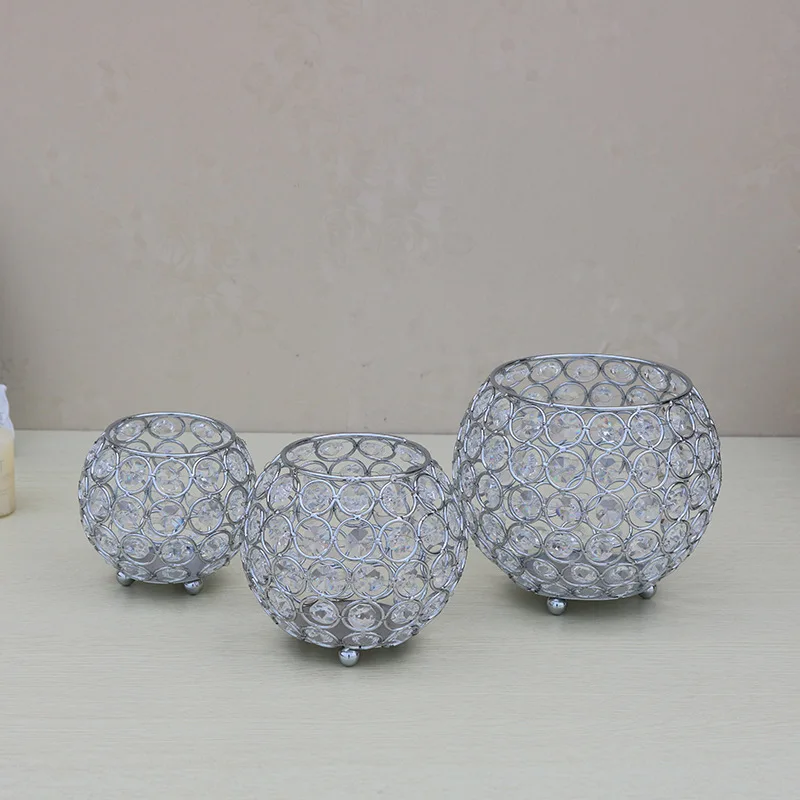 

European Wedding Props of Ball Shape Candle Holder