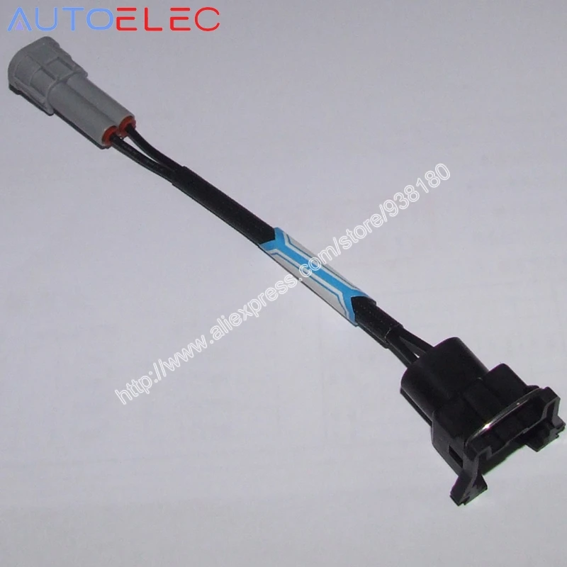 

ev1 to Nippon Denso Plug and Play Fuel Injector Adapters connectors Plugs Clips Waterproof Wire harness Connector for Bosch