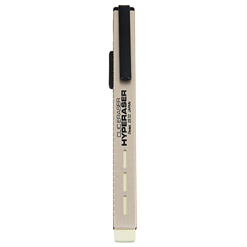 Pentel ZE32 клик ластик Hyperaser резиновый ластик Япония для рисования карандаш унисекс ручка Премиум резиновая шариковая ручка