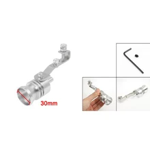 Двухстороннее крепление Универсальный глушитель поддельные турбо звук симулятор BOV 30 мм/1,2"