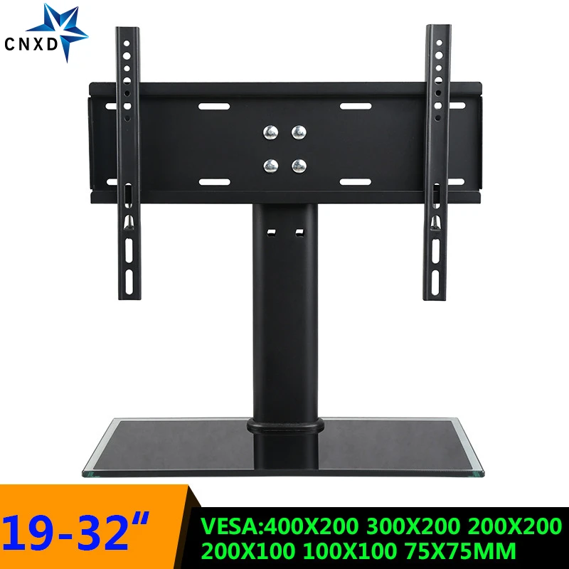 mesa de lcd superior tv piso soporte de mesa para el televisor de montaje en escritorio pantalla base para monitor soporte estable para la mayoria de