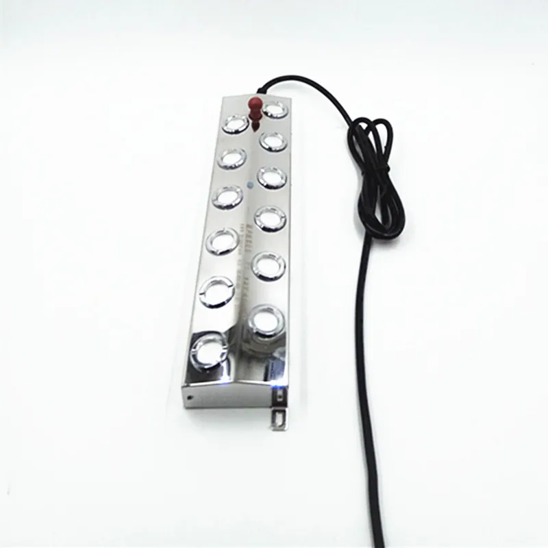 

32pcs/lot DC 48V 12 Head Ultrasonic Mist Maker Fogger Stainless Steel Air Humidifier Greenhouse Aeromist Hydroponics