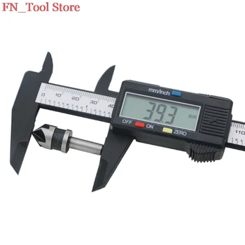 

6'inch 150mm LCD Electronic Digital Carbon Fiber Vernier caliper Caliper gauge Micrometer Measuring Electronic vernier caliper