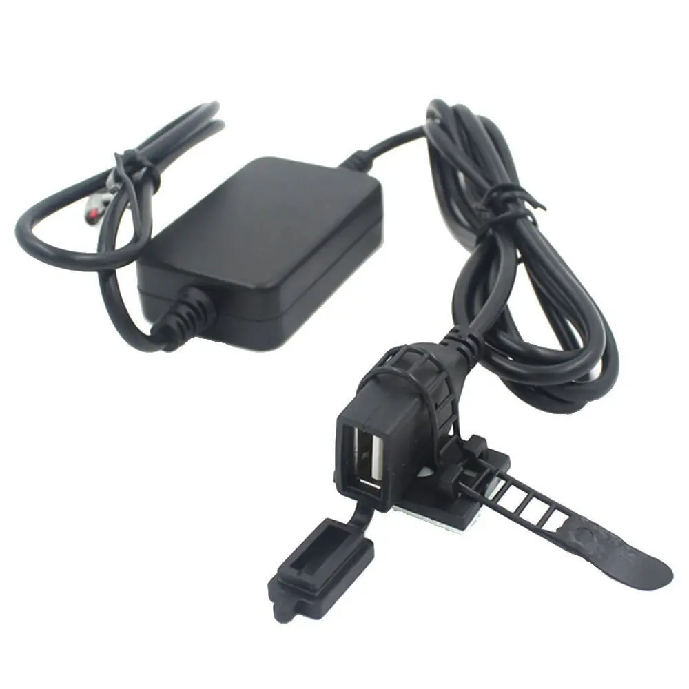 

USB Powerport 12V 2.1A Dual Charger for Cell Phone Tablet Android GPS Motorcycle