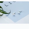 MloveAcc – boucles d'oreilles en argent Sterling 100% pour femmes, bijoux ronds en spirale, Design créatif, à la mode, 925 ► Photo 3/5