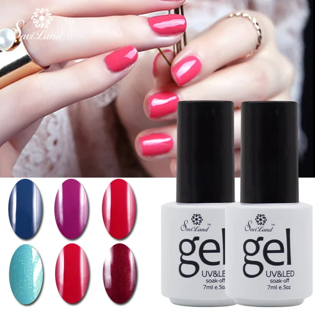Aliexpress Saviland 1pcs Soak Off Uv Gel Professiona Saviland 1pcs Soak Off Uv Gel Professiona Colors Nail Polish Vanish L Led Gorgeous