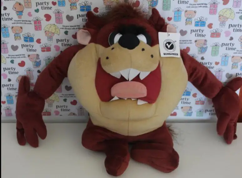 

Big Size Looney Tunes Jumbo Plush - Taz Plush Toys Seating 30cm