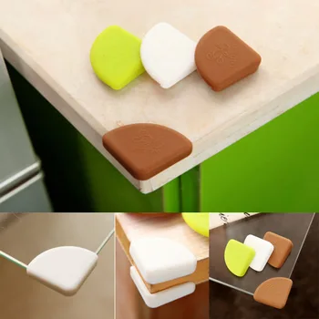 

Household Soft Baby Safety Corner Protector Baby Kids Table Desk Corner Guard Children Safety Edge Guards Silicone High Quality