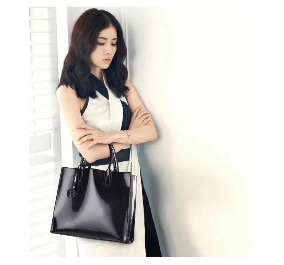 TTOU Tote Bag Senhoras bolsa de Couro