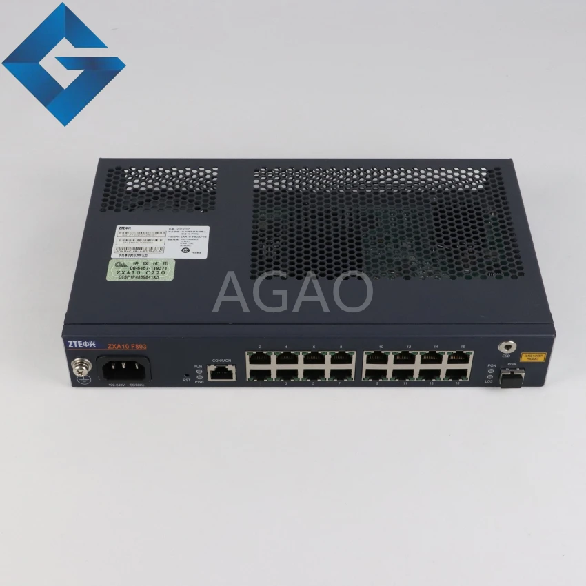 Оригинальный Новый ZTE ZXA10 F803G 16 GPON ONU гигабитный пассивный доступ к волокну