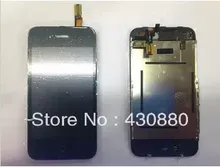 Free Shipping New Touch screen Digitizer&LCD Display Assembly for iPhone 3GS replacement With 3pcs Tools Black Color