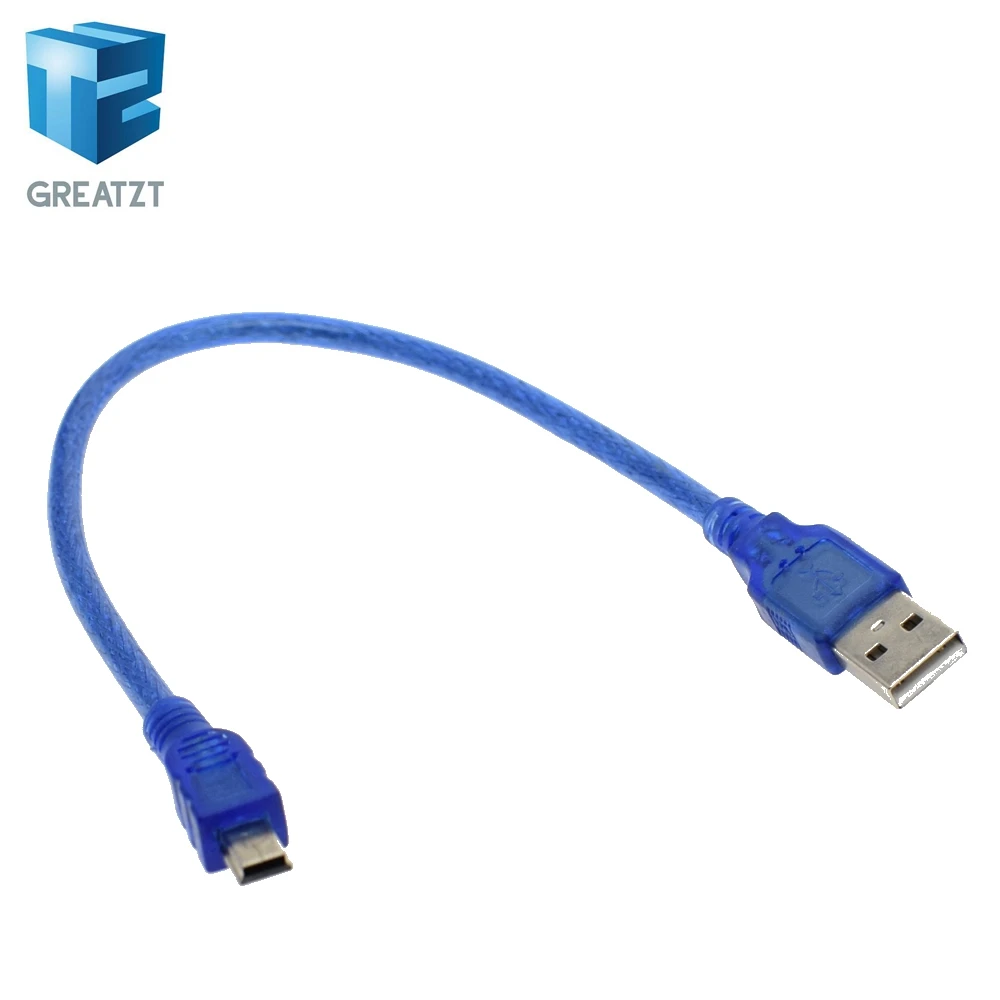 

GREATZT 30cm USB Cable for arduino Nano 3.0 USB to mini USB for arduino