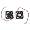 60mm 6cm DC 12V 3 Pin Computer Case CPU Cooler Cooling Fan Black 2 Pcs ► Photo 2/4