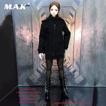 

1/6 Scale Female Clothes Set Korean Style Fashion Suit for 12 inches Action Figure Body