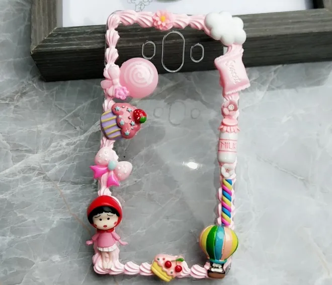 Новинка для samsung galaxy s9 /s8 plus чехол самостоятельной сборки 3D Chibi Maruko chan телефона sam