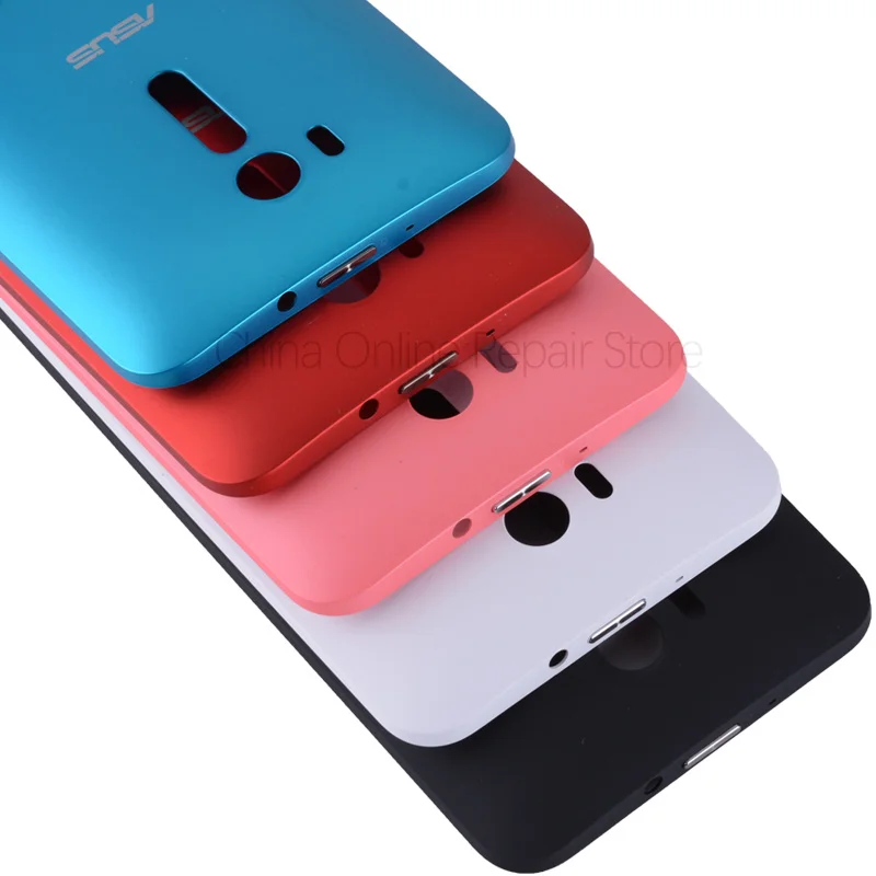 Задняя крышка для ASUS Zenfone Go ТВ ZB551KL на батарею черный белый