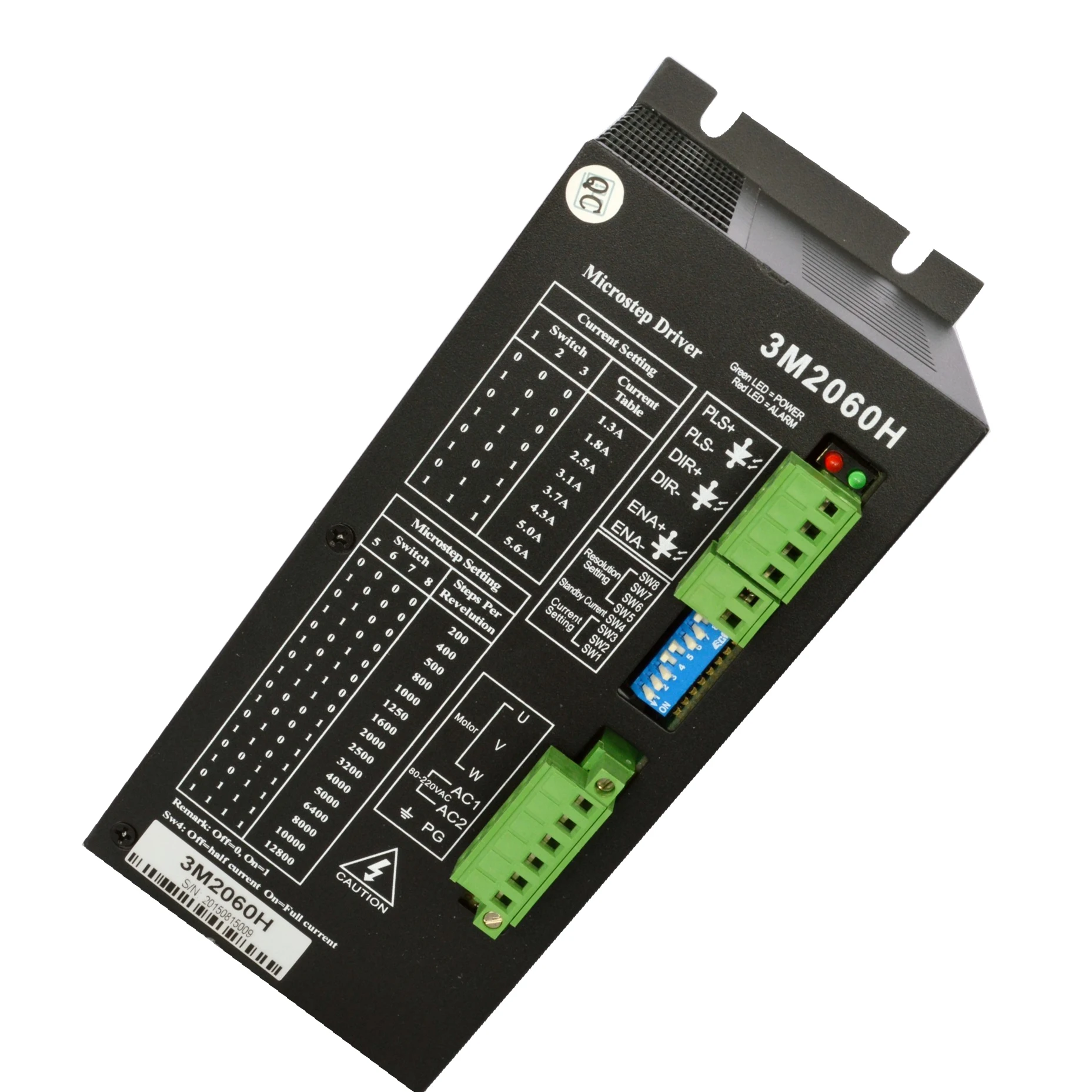 New High voltage stepper motor driver 3M2060 work 110-220VAC out 1.3A-5.6A 3-phase NEMA 42 AND 34 | Обустройство дома