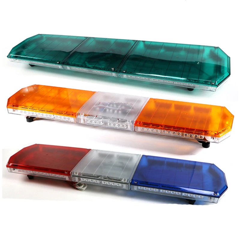 

88W Car LED Strobe Warning Light Traffic Signal Light Bar for 12V 24V Automobiles Emergency Vehicles Firemen Flash Lamp