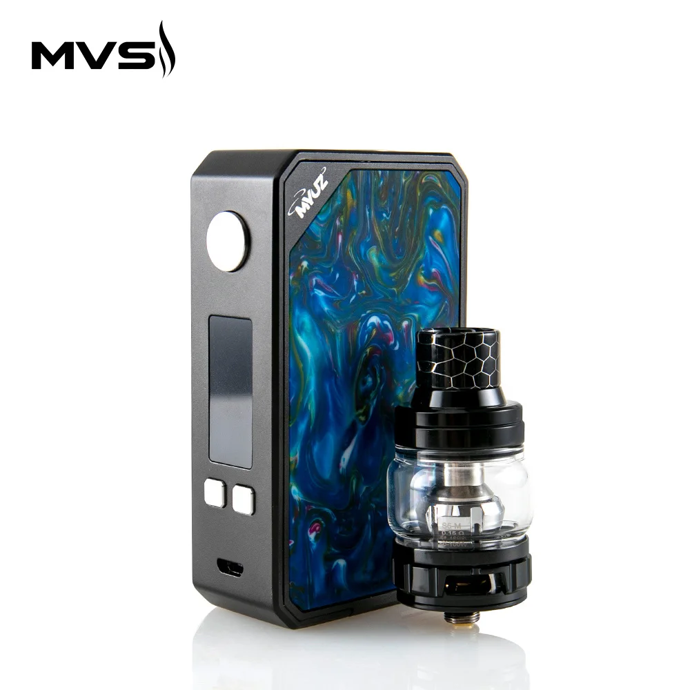 Оригинальный набор MyVapors Myuz SS5 220 Вт с атомайзером 6 5 мл + M/SS5 N Головка Катушки VS drag 2