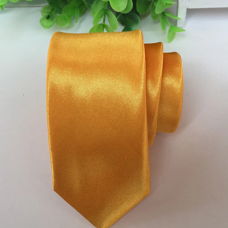 

Ties Solid Color 37 Color Stage Performance Bright Version 5cm Narrow Tie