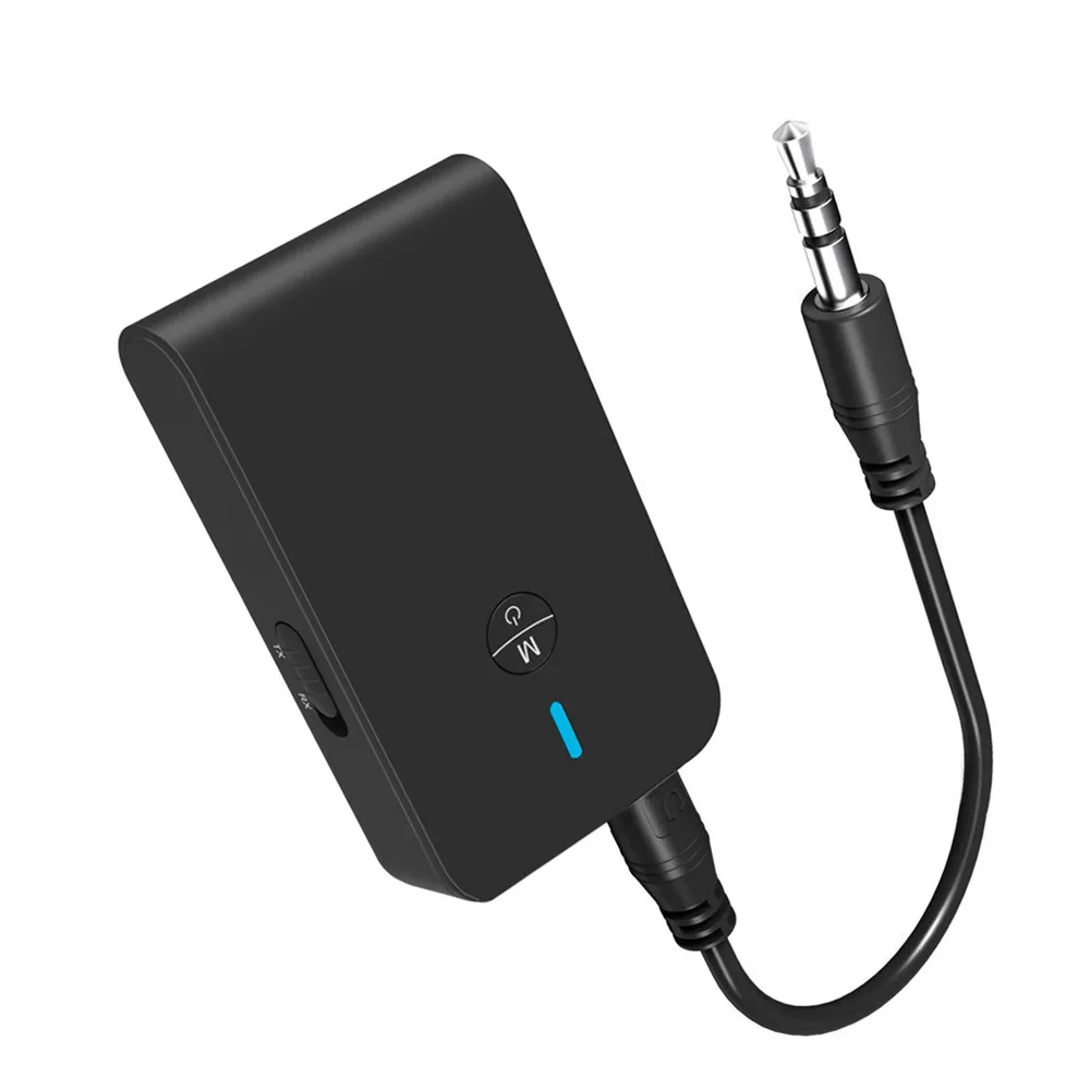 

Desxz Bluetooth Transmitter Receiver 2-in-1 CSR 4.0 A2DP Stereo for TV Headphones PC Audio Speaker Home Car