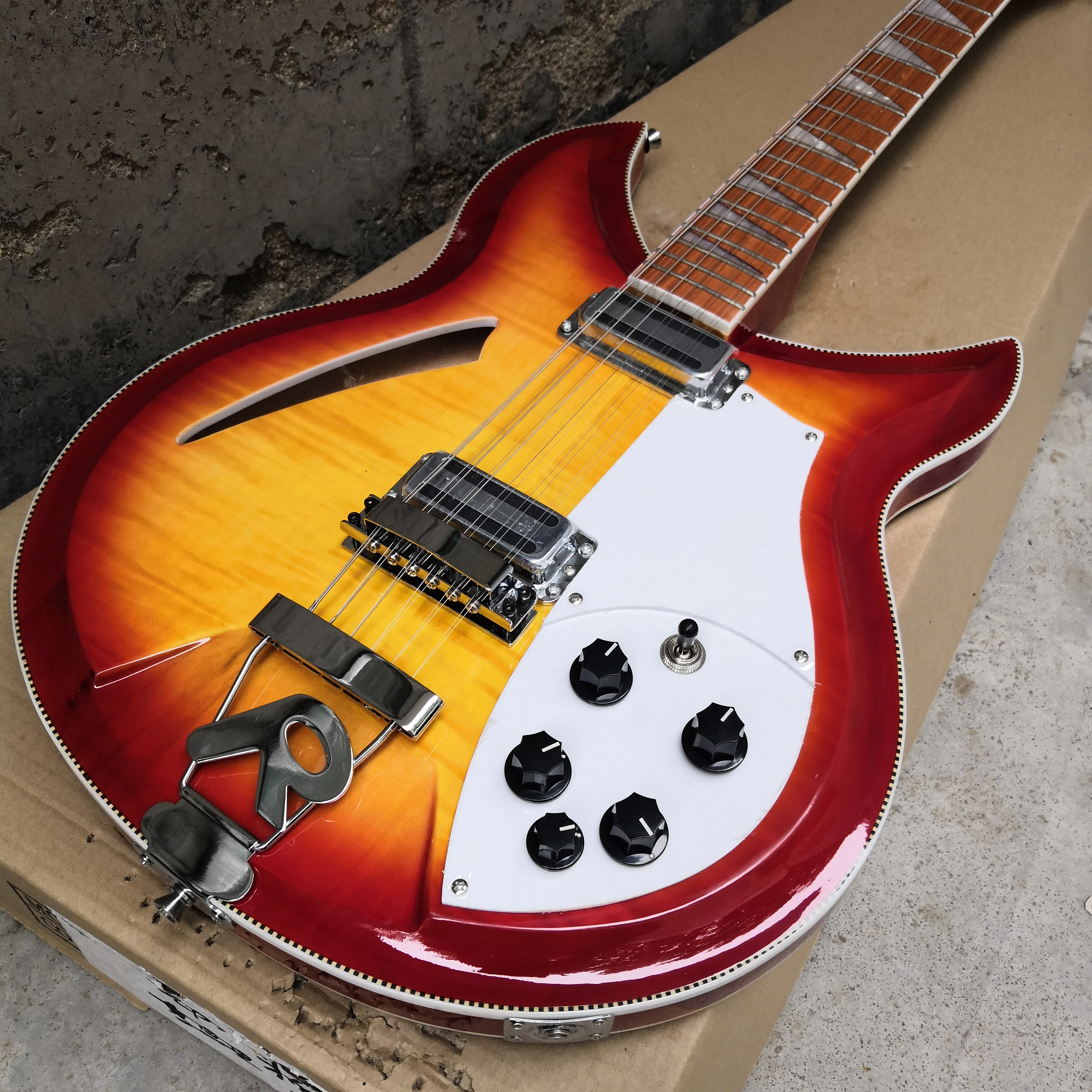 

electric guitar, 381 12 string ricken guitar Real photos,free shipping