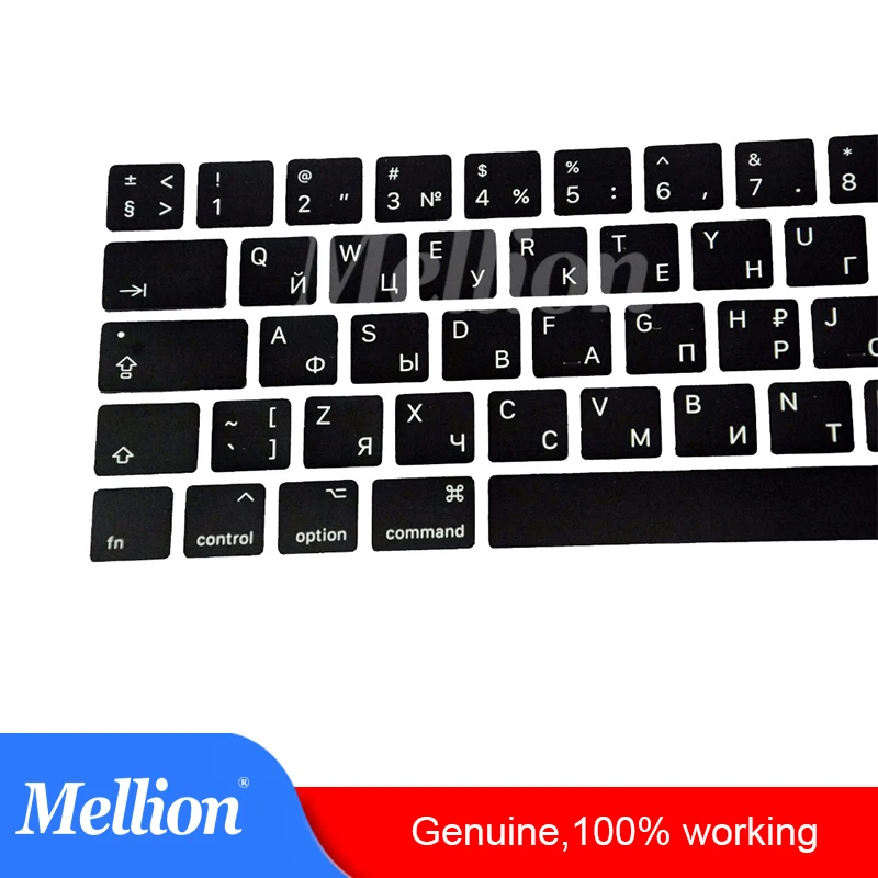 

Genuine Laptop KeyCaps for MacBook Pro Retina 13" 15" A1706 A1707 Russian RU Keyboard Keys Notebook Keycaps Late 2016 Mid 2017