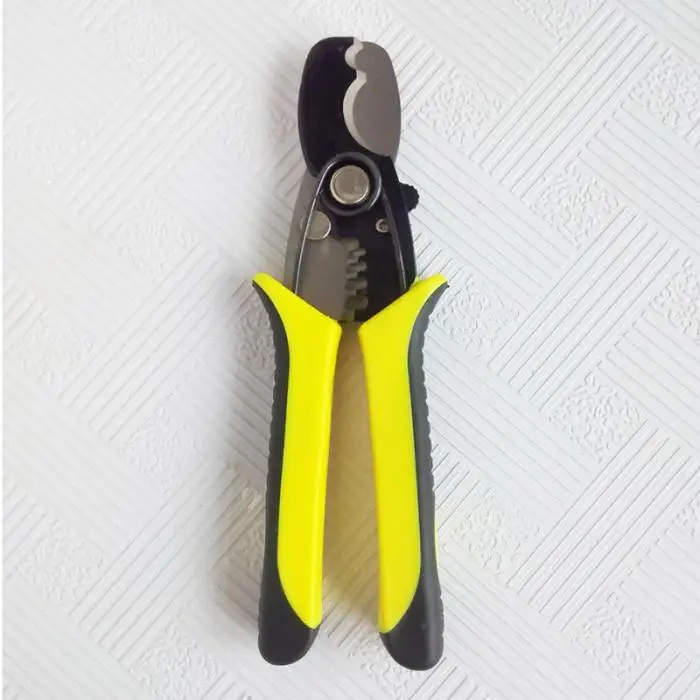 Multifunctional pliers tool 18cm wire stripper cable cutting scissors wire stripper cutter 1.6-4.0mm hand toolsPAK55