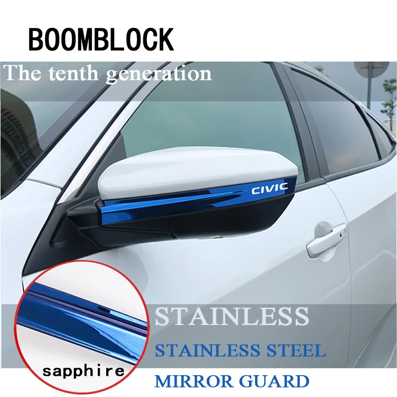 Zinc Audi RS7 Mirror Sapphire Blue License Plate Frame
