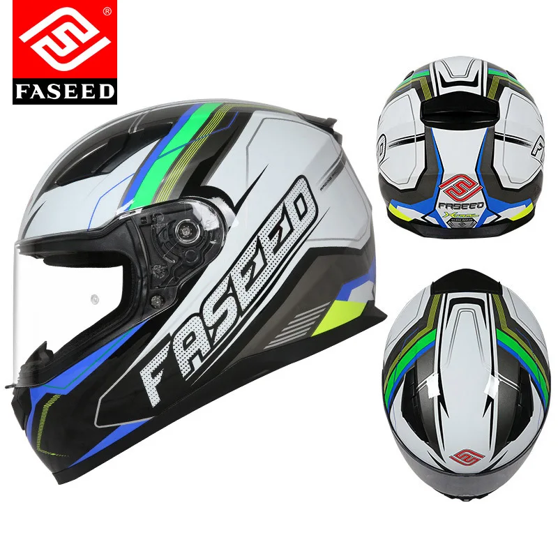 FASEED шлем мужской защитный мотоциклетный шлем для верховой езды женский локомотив шлем для бега мотоциклетный шлем - Цвет: Model 11