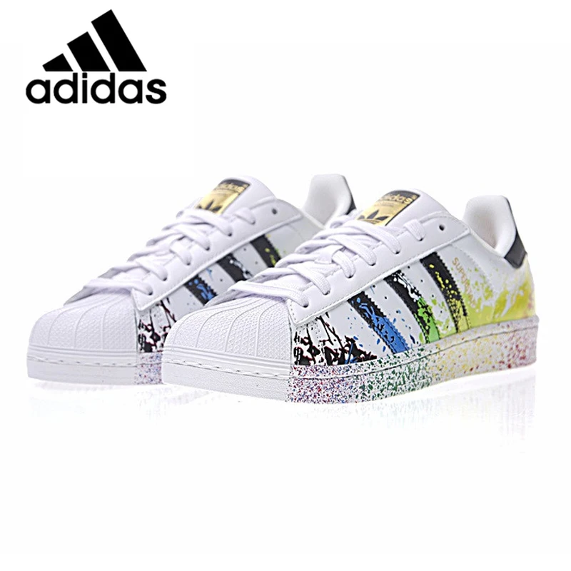 

Authentic Original Adidas 917 Series Clover Superstar Gold Label Men's Women's Skateboarding Shoes Sport Outdoor Sneakers D70351