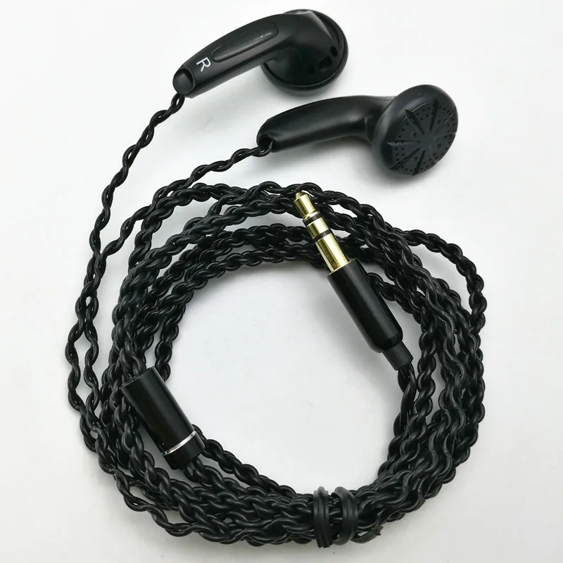 RY4S original in-ear Earphone 15mm music quality sound HIFI Earphone (MX500 style earphone) 3.5mm L Bending hifi cable