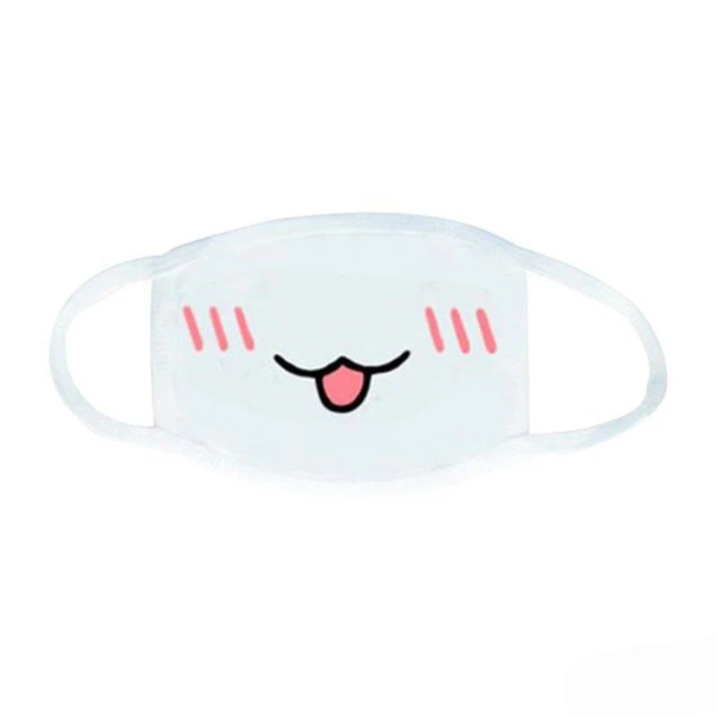 Fashion Expression Mouth Mask Anime Cotton Mouth Mask Unisex Mask Mouth-muffle Dustproof Respirator Cute Anti-Dust Mouth Covers