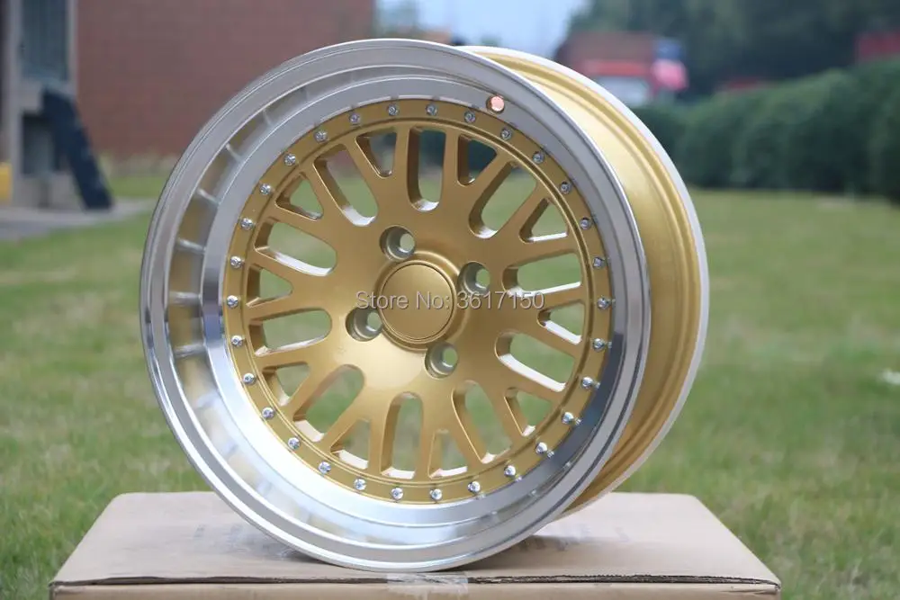 15x8J колесные диски PCD 4x100 центр Broe 73,1 ET0 с колпачками ступицы