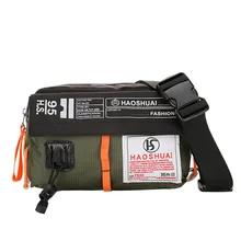 Высококачественная нейлоновая Мужская набедренная поясная сумка через плечо, нагрудная сумка, новая модная повседневная Противоугонная сумка для денег, поясная сумка