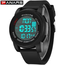 PANARS превалируют reloj hombre Multifunction спортивные часы 50 м водостойкие электронные часы relogio masculino цифровые часы