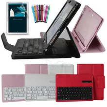 For Samsung Galaxy Note Pro 12.2 P900/P901/P905 Cover PU Leather ABS Detachable Wireless Bluetooth Keyboard & Protective Case