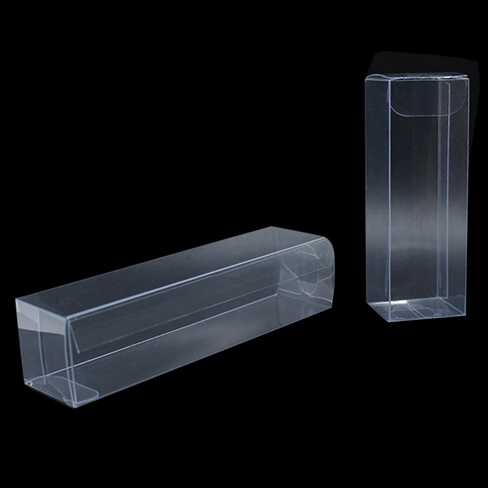 

30pcs/lot Transparent PVC Plastic Box For Wedding Favor Birthday Party Small Gift Package Box Clear Cosmetic Jewelry Packing Box