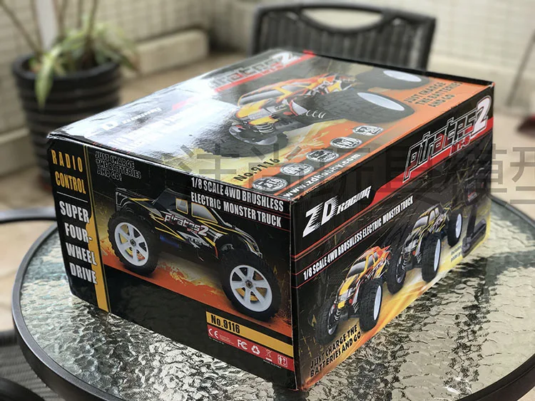 ZD Racing 9116-V2 9116-V3 1:8 масштаб 4WD монстр грузовик без электронных частей комплект версия