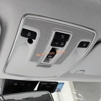 

2PCS Stainless Steel Front Roof Lamp Cover Trim For Benz A Class 13-17/GLA 14-17/CLA 13-17