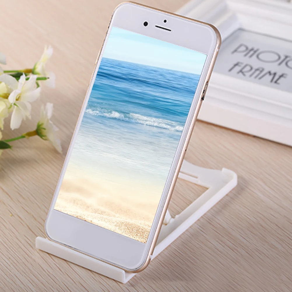 

Durable Office Mount Holder Foldable Adjustable Angle Easy Use Universal Tablet Stand Rectangle Shape Portable Accessories Home