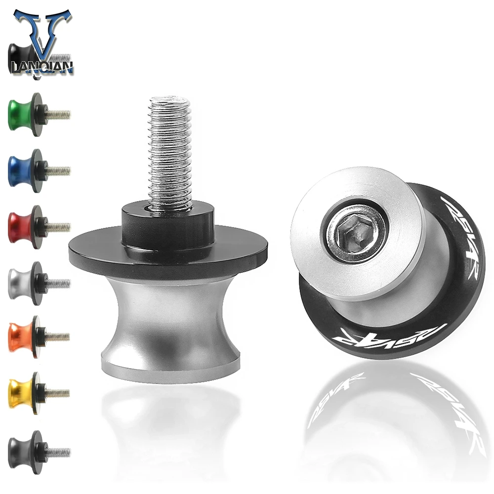 

Motorcycle 6MM Swingarm Swing Slider Moto Spools Stand Arm Drop Sliders CNC For Aprilia RSV4 R RSV4R 2009 2010 2011 2012 2013