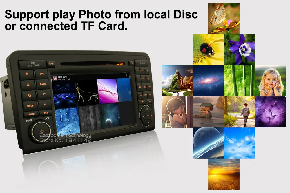 Excellent Octa Core 8 Core Android 6.0 Car DVD Player For Benz ML CLASS W164(2005-2012) ML300 ML320 ML350 ML450 ML500 ML63 With Radio GPS 19