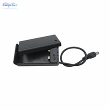 5Pcs 9V PPP3 Battery Case Holder Socket Wire Junction Box With Wires, Switch&Cover, 5.5/2.1 DC Plug