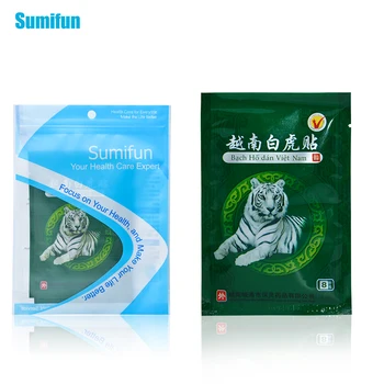 

48Pcs SumifunWhite Tiger Balm Vietnam Muscle Rthritis Neck Body Massager Massage Relaxation Capsicum Rheumatism Plaster D0965
