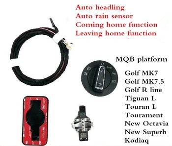 

Auto Head light Sensor Rain Sensors And cable Sensor box Headlight Switch For MQB NEW Passat B8 8U0955559 3G0 941 633